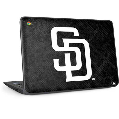MLB San Diego Padres Dark Wash HP Chromebook Skin