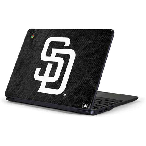 MLB San Diego Padres Dark Wash Samsung Chromebook Skin