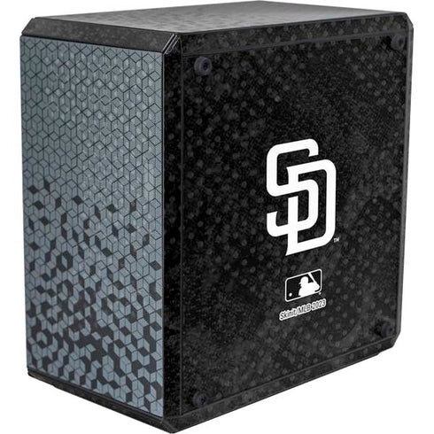 MLB San Diego Padres Dark Wash Cooler Master MasterBox Q300L Mini Tower Skin