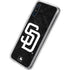 MLB San Diego Padres Dark Wash Galaxy A10e Clear Case