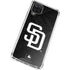 MLB San Diego Padres Dark Wash Galaxy A12 Clear Case