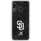 MLB San Diego Padres Dark Wash Galaxy A20 Clear Case