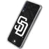 MLB San Diego Padres Dark Wash Galaxy A50 Clear Case