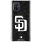 MLB San Diego Padres Dark Wash Galaxy A71 5G Clear Case