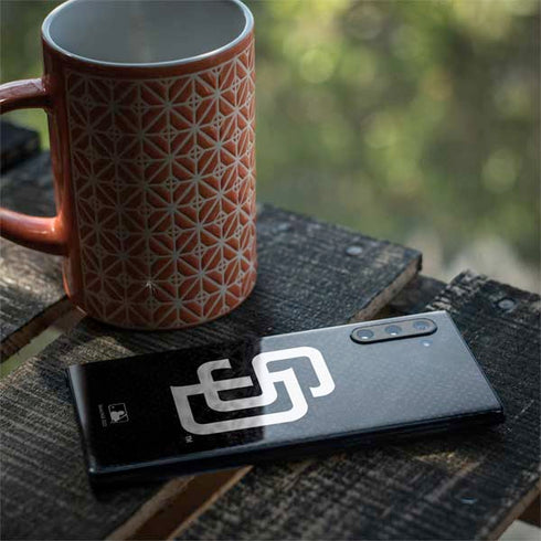 MLB San Diego Padres Dark Wash Galaxy Note 10 Skin