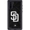 MLB San Diego Padres Dark Wash Galaxy Note 10 Waterproof Case