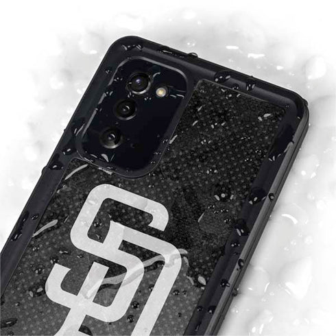 MLB San Diego Padres Dark Wash Galaxy Note20 5G Waterproof Case