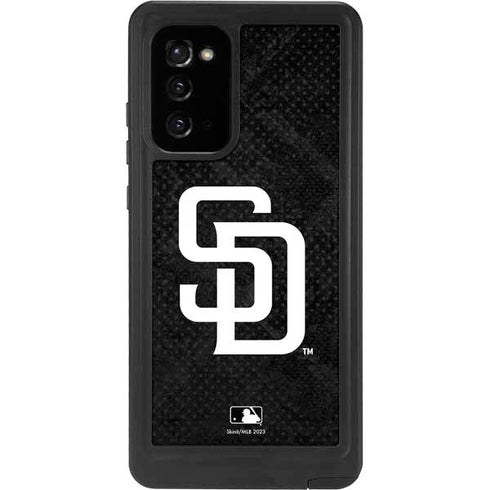 MLB San Diego Padres Dark Wash Galaxy Note20 5G Waterproof Case