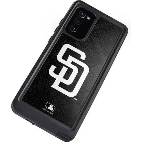 MLB San Diego Padres Dark Wash Galaxy Note20 5G Waterproof Case