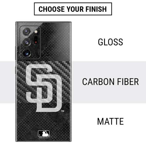 MLB San Diego Padres Dark Wash Galaxy Note20 Ultra 5G Skin