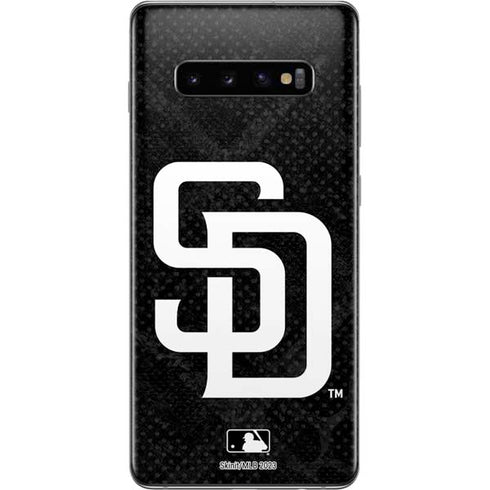 MLB San Diego Padres Dark Wash Galaxy S10 Plus Skin