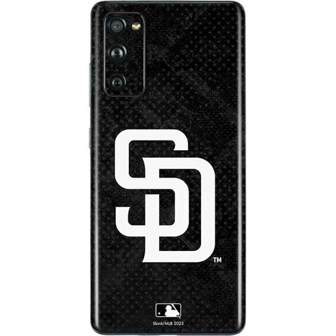 MLB San Diego Padres Dark Wash Galaxy S20 Fan Edition Skin