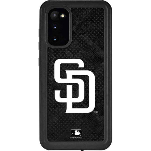 MLB San Diego Padres Dark Wash Galaxy S20 Waterproof Case