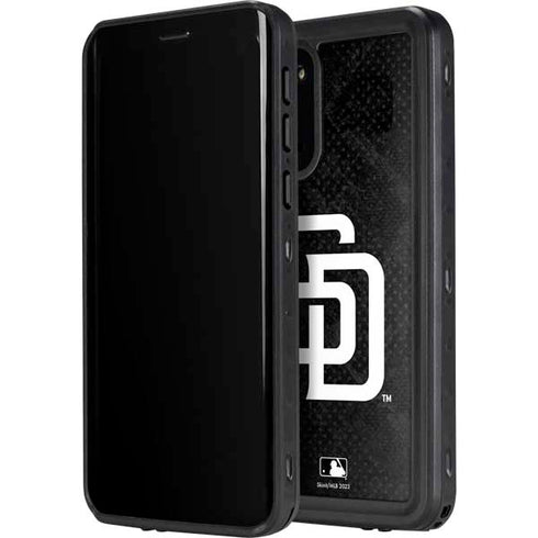 MLB San Diego Padres Dark Wash Galaxy S20 Waterproof Case