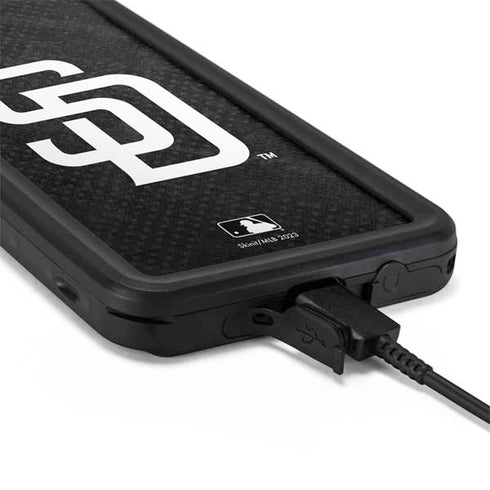 MLB San Diego Padres Dark Wash Galaxy S20 Waterproof Case
