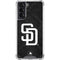 MLB San Diego Padres Dark Wash Galaxy S21 5G Clear Case