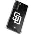 MLB San Diego Padres Dark Wash Galaxy S21 FE Clear Case