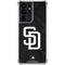 MLB San Diego Padres Dark Wash Galaxy S21 Ultra 5G Clear Case