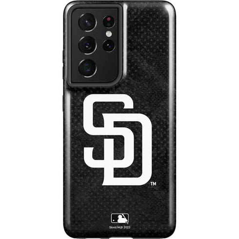 MLB San Diego Padres Dark Wash Galaxy S21 Ultra 5G Pro Case