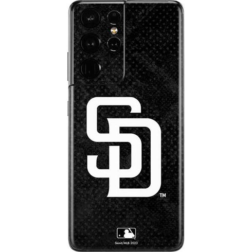 MLB San Diego Padres Dark Wash Galaxy S21 Ultra 5G Skin