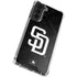 MLB San Diego Padres Dark Wash Galaxy S22 Plus Clear Case