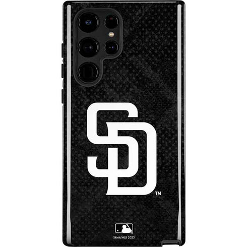 MLB San Diego Padres Dark Wash Galaxy S22 Ultra Pro Case