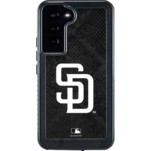MLB San Diego Padres Dark Wash Galaxy S23 Plus Waterproof Case