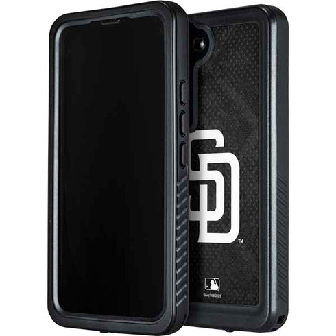 MLB San Diego Padres Dark Wash Galaxy S23 Plus Waterproof Case