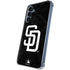 MLB San Diego Padres Dark Wash Galaxy S24 Clear Case