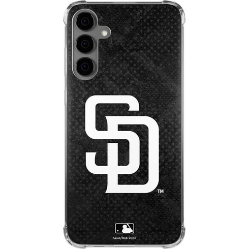 MLB San Diego Padres Dark Wash Galaxy S24 Plus Clear Case