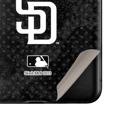 MLB San Diego Padres Dark Wash Galaxy Z Flip Skin