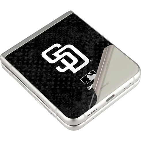 MLB San Diego Padres Dark Wash Galaxy Z Flip3 5G Skin