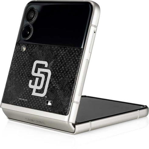 MLB San Diego Padres Dark Wash Galaxy Z Flip4 5G Skin