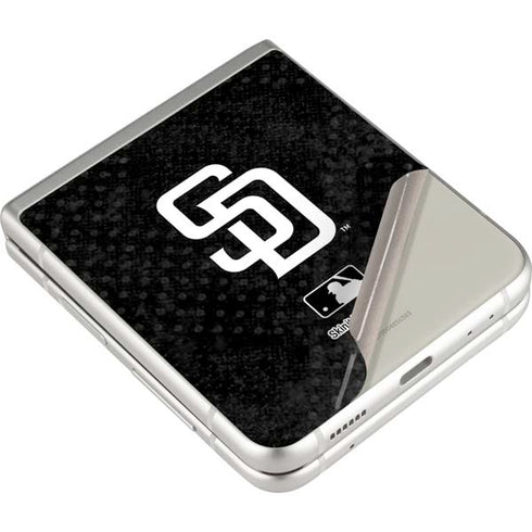 MLB San Diego Padres Dark Wash Galaxy Z Flip4 5G Skin