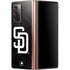 MLB San Diego Padres Dark Wash Galaxy Z Fold2 5G Skin