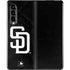 MLB San Diego Padres Dark Wash Galaxy Z Fold3 5G Skin
