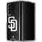 MLB San Diego Padres Dark Wash Galaxy Z Fold4 5G Clear Case