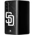 MLB San Diego Padres Dark Wash Galaxy Z Fold4 5G Skin