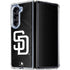 MLB San Diego Padres Dark Wash Galaxy Z Fold5 5G Clear Case