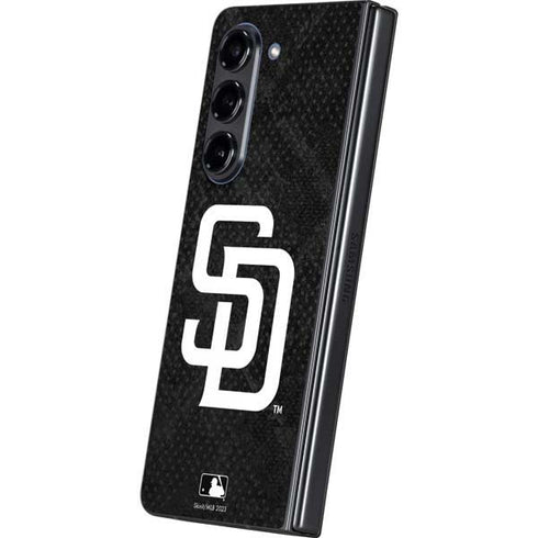 MLB San Diego Padres Dark Wash Galaxy Z Fold5 5G Skin