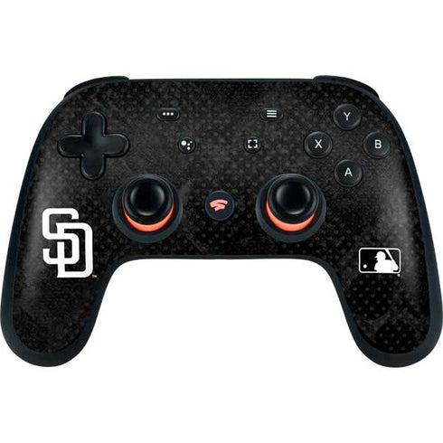 MLB San Diego Padres Dark Wash Google Stadia Controller Skin