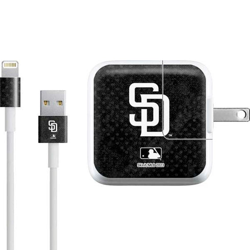 MLB San Diego Padres Dark Wash iPad Charger (10W USB) Skin
