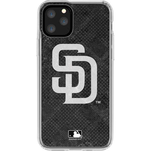 MLB San Diego Padres Dark Wash iPhone 11 Pro Clear Case