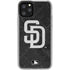 MLB San Diego Padres Dark Wash iPhone 11 Pro Clear Case