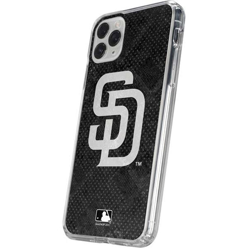 MLB San Diego Padres Dark Wash iPhone 11 Pro Clear Case
