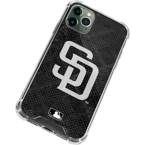 MLB San Diego Padres Dark Wash iPhone 11 Pro Max Clear Case