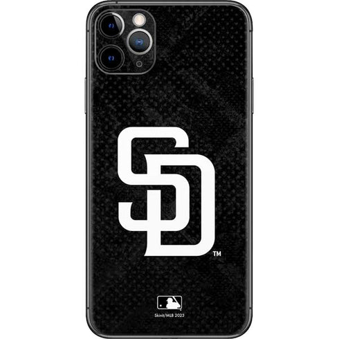 MLB San Diego Padres Dark Wash iPhone 11 Pro Max Skin