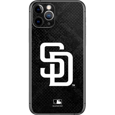 MLB San Diego Padres Dark Wash iPhone 11 Pro Skin