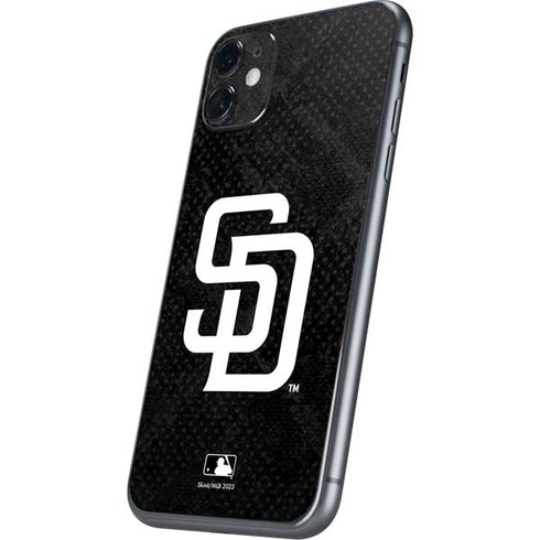 MLB San Diego Padres Dark Wash iPhone 11 Skin