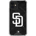 MLB San Diego Padres Dark Wash iPhone 12 Clear Case
